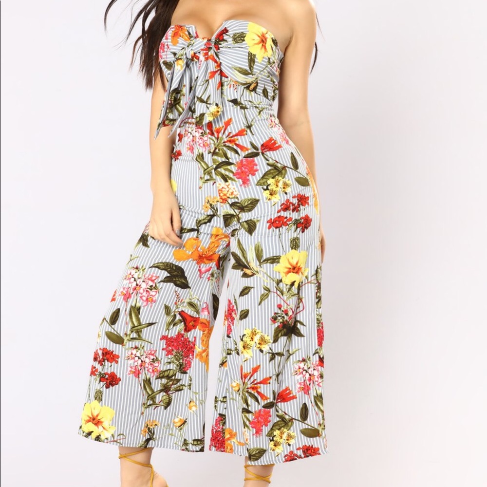 Floral Jumpsuit